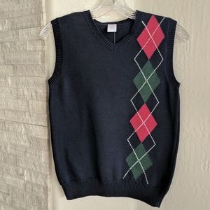 Gymboree Boys Argyle Sweater Vest NWT